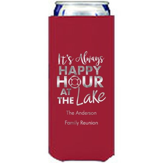 Happy Hour at the Lake Collapsible Slim Huggers
